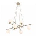Emibig Emibig ESSA 8 MOKKA OPAL - Lampe suspendue moderne pour un éclairage élégant
