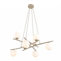 Emibig Emibig ESSA 8 MOKKA OPAL - Modern pendant lamp for stylish lighting