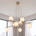 Emibig Emibig ESSA 8 MOKKA OPAL - Moderne Pendelleuchte für stilvolle Beleuchtung