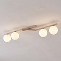 Emibig Emibig NATON 4 MOKKA OPAL - Modern ceiling lamp for stylish illumination