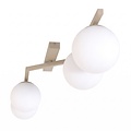 Emibig Emibig NATON 4 MOKKA OPAL - Moderne Deckenlampe für stilvolle Beleuchtung