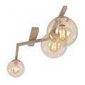 Emibig NATON 3 MOKKA AMBER - Modern ceiling lamp for stylish lighting