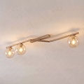 Emibig NATON 3 MOKKA AMBER - Modern ceiling lamp for stylish lighting