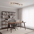 Emibig Emibig NATON 4 MOKKA AMBER - Modern ceiling lamp for stylish lighting