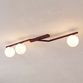 Emibig NATON 3 BURGUNDY OPAL - Modern ceiling lamp for stylish lighting