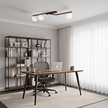 Emibig NATON 3 BURGUNDY OPAL - Moderne plafondlamp voor sfeervolle verlichting