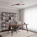 Emibig NATON 3 BURGUNDY TRANSPARENT - Lampe de plafond moderne pour un éclairage élégant