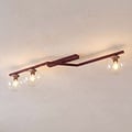 Emibig NATON 3 BURGUNDY TRANSPARENT - Lampe de plafond moderne pour un éclairage élégant