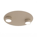 Emibig BOLX 2 MOKKA - Moderne plafondlamp voor sfeervolle verlichting