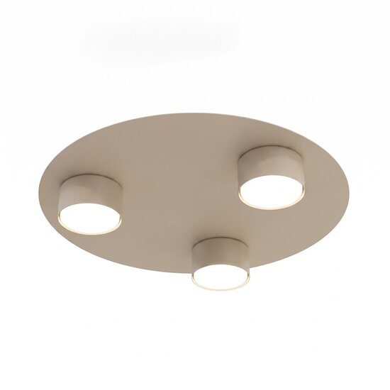 Emibig BOLX 3 MOKKA - Moderne plafondlamp voor sfeervolle verlichting