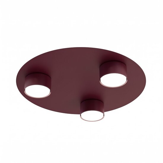 Emibig BOLX 3 BURGUNDY - Moderne Deckenlampe für stilvolle Beleuchtung