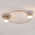 Emibig LUCIO 2 MOKKA - Lampe de plafond minimaliste pour une atmosphère élégante