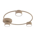 Emibig LUCIO 3 MOKKA - Minimalist ceiling lamp for stylish lighting