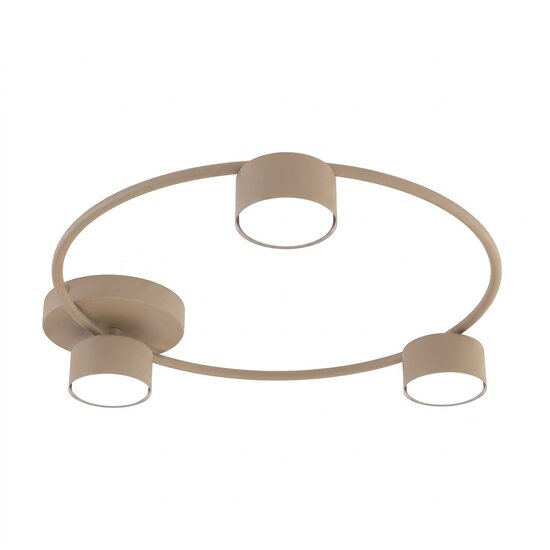 Emibig LUCIO 3 MOKKA - Minimalistische Deckenlampe für stilvolle Beleuchtung