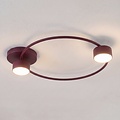 Emibig LUCIO 2 BURGUNDY - Lampe de plafond minimaliste pour tous les espaces