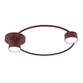 Emibig LUCIO 2 BURGUNDY - Minimalistische Deckenlampe für jeden Raum