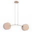 Emibig Emibig MOTIF 2 MOKKA NATURAL - Lampe suspendue moderne pour un éclairage chaleureux