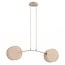 Emibig Emibig MOTIF 2 MOKKA NATURAL - Moderne Pendelleuchte für gemütliches Licht