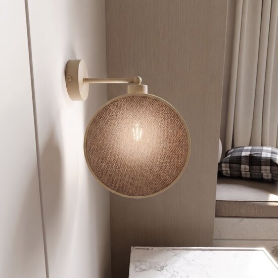 Emibig Emibig MOTIF K1 MOKKA NATURAL - Lámpara colgante moderna para una iluminación elegante