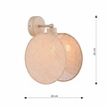 Emibig Emibig MOTIF K1 MOKKA NATURAL - Lámpara colgante moderna para una iluminación elegante