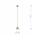 Emibig Emibig ELIT 1 MOKKA - Minimalistische hanglamp voor elke ruimte