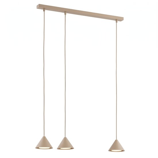 Emibig Emibig ELIT 3 MOKKA - Lámpara colgante minimalista para cualquier espacio