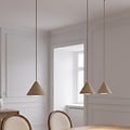 Emibig Emibig ELIT 3 MOKKA - Lampe suspendue minimaliste pour tous les espaces