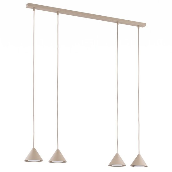Emibig Emibig ELIT 4 MOKKA - Lampe suspendue minimaliste pour un look élégant