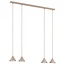 Emibig Emibig ELIT 4 MOKKA - Minimalist pendant lamp for a stylish look