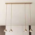 Emibig Emibig ELIT 4 MOKKA - Lámpara colgante minimalista para un aspecto elegante