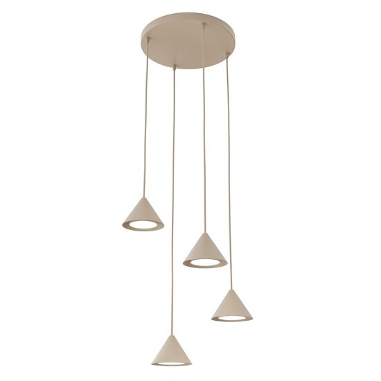 Emibig Emibig ELIT 4 PREMIUM MOKKA - Lampe suspendue minimaliste pour tous les espaces