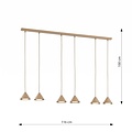 Emibig Emibig ELIT 6 MOKKA - Minimalist pendant lamp for any space