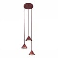 Emibig Emibig ELIT 3 PREMIUM BURGUNDY - Lampe suspendue minimaliste pour tous les espaces