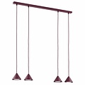 Emibig Emibig ELIT 4 BURGUNDY - Minimalist pendant lamp for any space
