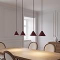 Emibig Emibig ELIT 4 BURGUNDY - Minimalist pendant lamp for any space