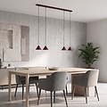 Emibig Emibig ELIT 4 BURGUNDY - Lampe suspendue minimaliste pour tous les espaces