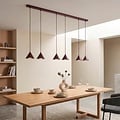 Emibig Emibig ELIT 6 BURGUNDY - Lámpara colgante minimalista para cualquier espacio