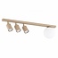Emibig Emibig BASTER 4 MOKKA OPAL - Modern ceiling lamp for stylish lighting