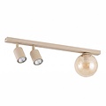 Emibig Emibig BASTER 3 MOKKA AMBER - Modern ceiling lamp for stylish lighting