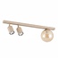 Emibig Emibig BASTER 3 MOKKA AMBER - Modern ceiling lamp for stylish lighting