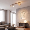 Emibig Emibig BASTER 3 MOKKA AMBER - Moderne plafondlamp voor sfeervolle verlichting