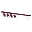 Emibig Emibig BASTER 5 BURGUNDY OPAL - Moderne Deckenlampe für stilvolle Beleuchtung