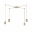 Emibig Emibig TRAKER 4 MOKKA - Modern pendant lamp for stylish lighting