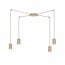 Emibig Emibig TRAKER 4 MOKKA - Moderne hanglamp voor sfeervolle verlichting