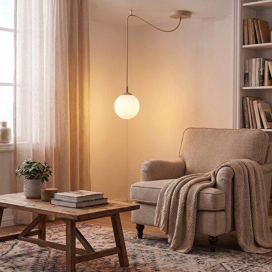 Emibig Emibig GIGI 1 MOKKA OPAL - Modern pendant lamp for stylish lighting