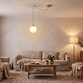 Emibig Emibig GIGI 1 MOKKA OPAL - Moderne Pendelleuchte für stilvolle Beleuchtung