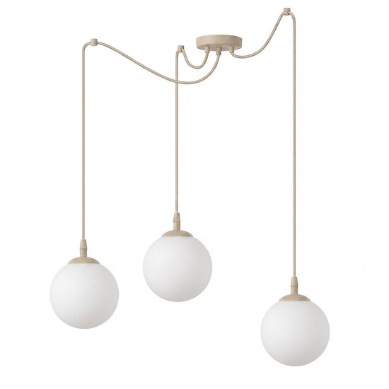 Emibig Emibig GIGI 3 MOKKA OPAL - Modern pendant lamp for stylish lighting