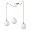 Emibig Emibig GIGI 3 MOKKA OPAL - Modern pendant lamp for stylish lighting