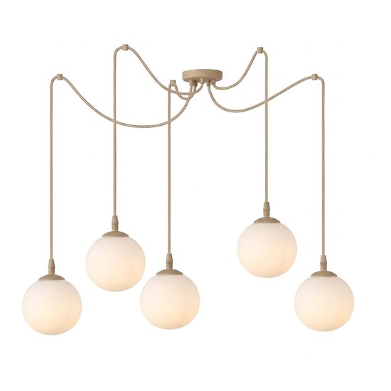 Emibig Emibig GIGI 5 MOKKA OPAL - Moderne Pendelleuchte für stilvolle Beleuchtung
