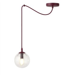 GIGI 1 BURGUNDY TRANSPARENT